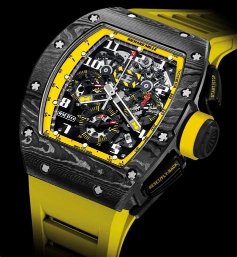 richard mille uhr gelb|richard mille watches.